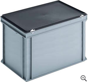 Pojemnik plastikowy zamykany 600 x 400 x 440mm
